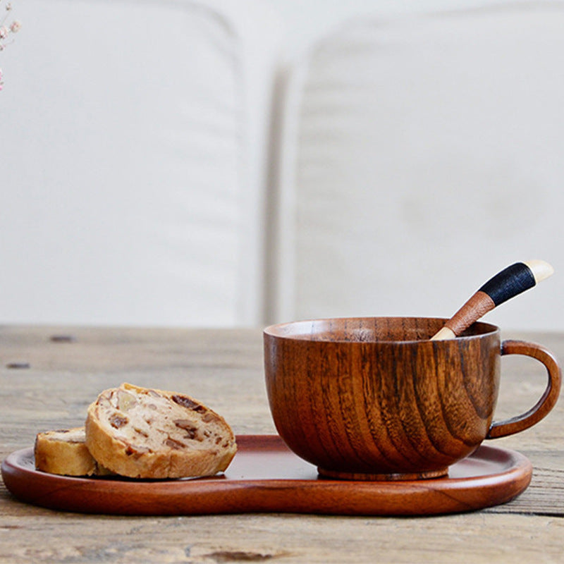 Ranch House Wooden Mug