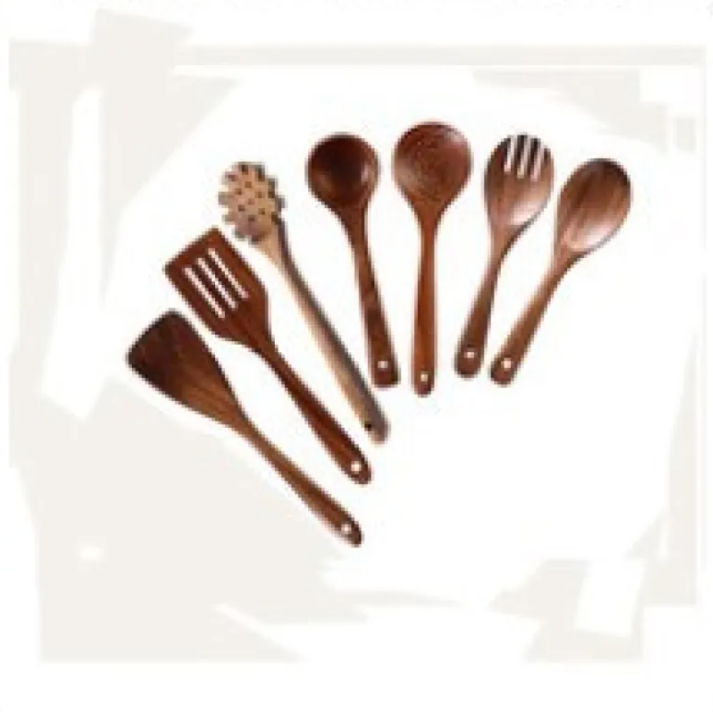 The Ranch House Acacia Utensil Set
