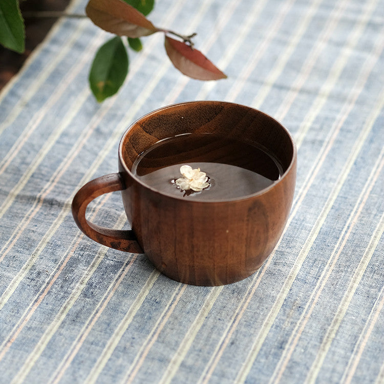 Ranch House Wooden Mug