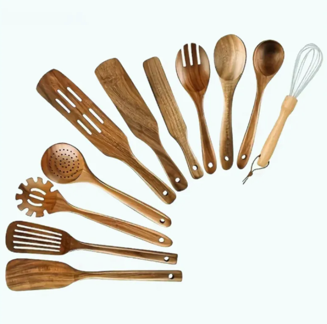 The Ranch House Acacia Utensil Set