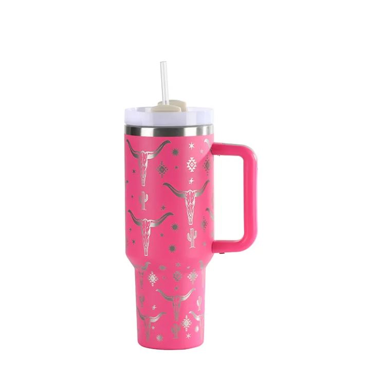 The Longhorn Insulated Travel Tumbler