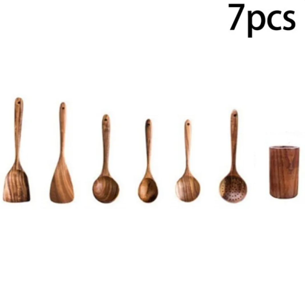 The Ranch House Acacia Utensil Set