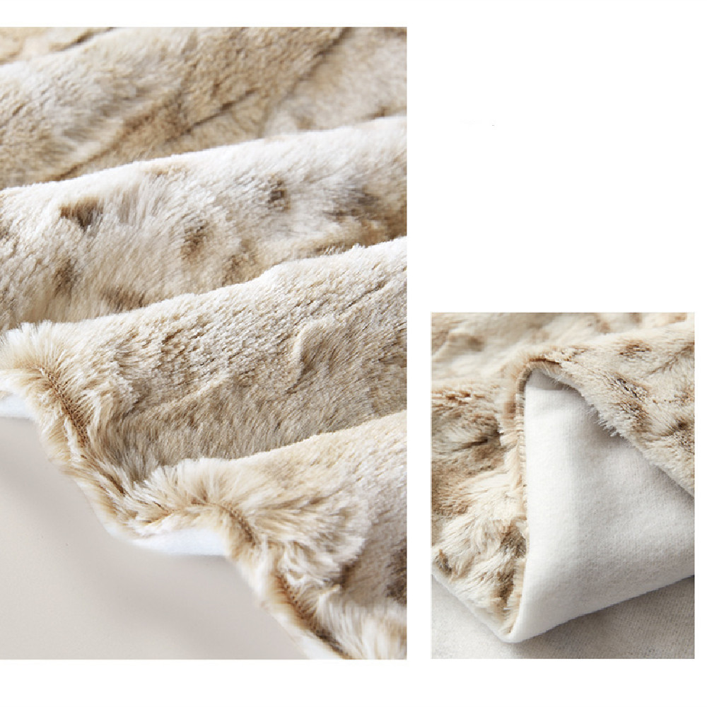The Yellowstone Faux-Fur Throw Blanket