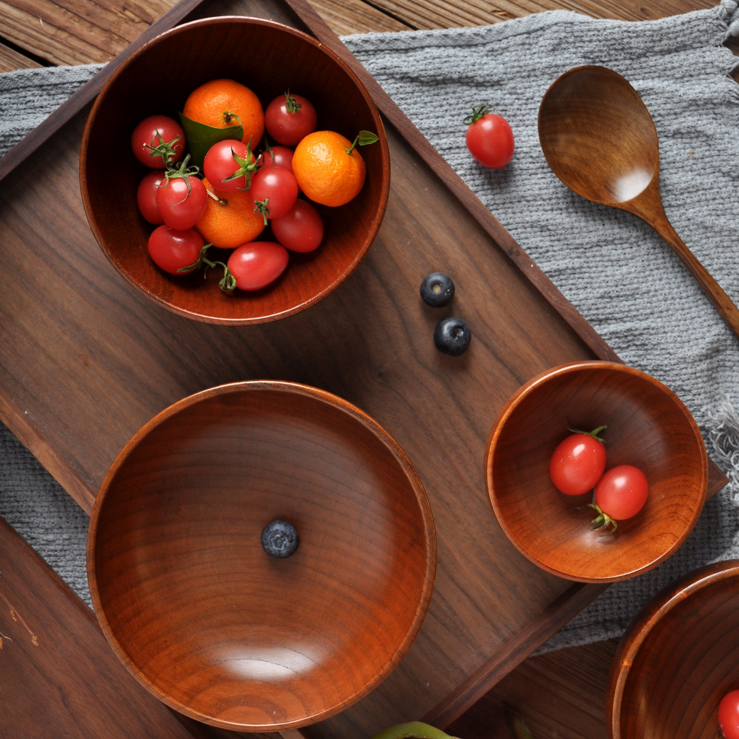 The Homestead Wooden Bowl