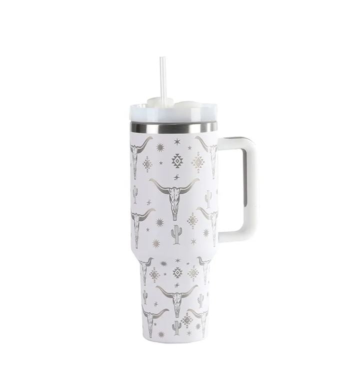 The Longhorn Insulated Travel Tumbler