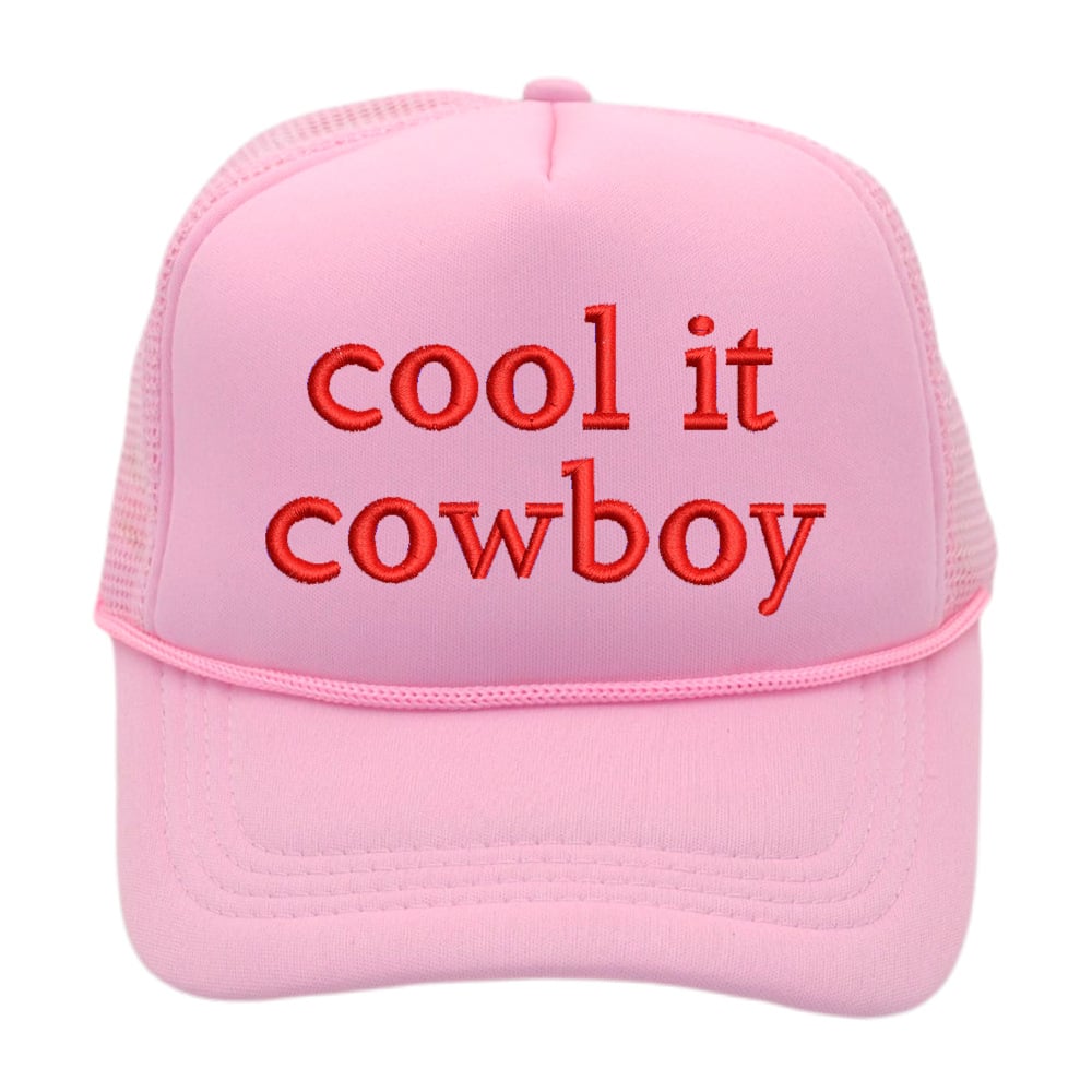 The Cool It Cowboy Trucker Cap