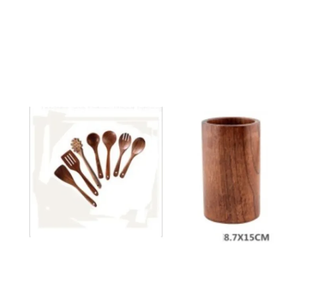 The Ranch House Acacia Utensil Set