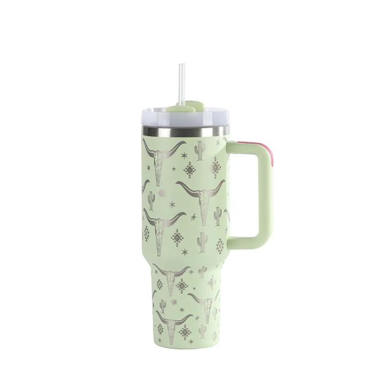 The Longhorn Insulated Travel Tumbler