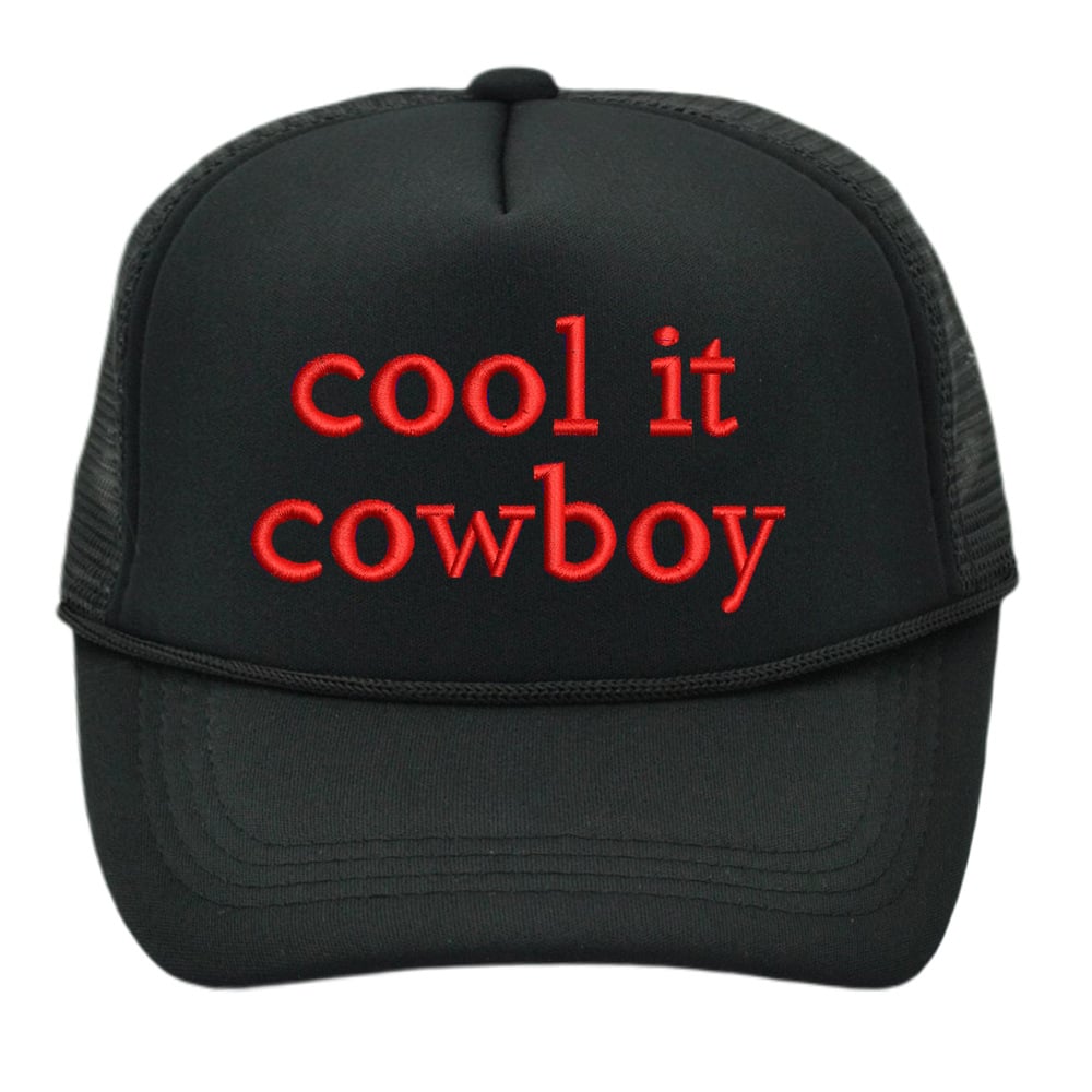 The Cool It Cowboy Trucker Cap