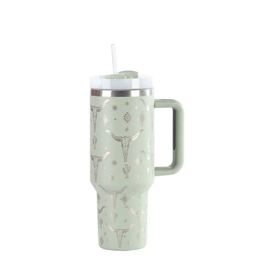 The Longhorn Insulated Travel Tumbler