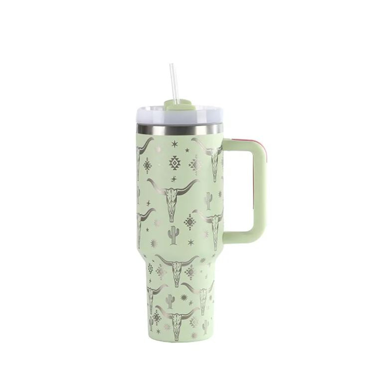 The Longhorn Insulated Travel Tumbler
