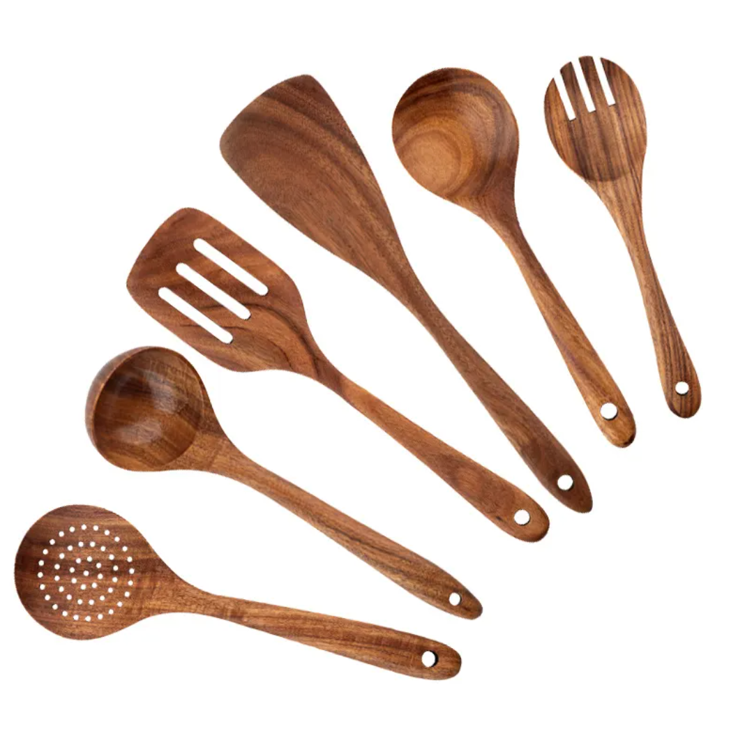 The Ranch House Acacia Utensil Set