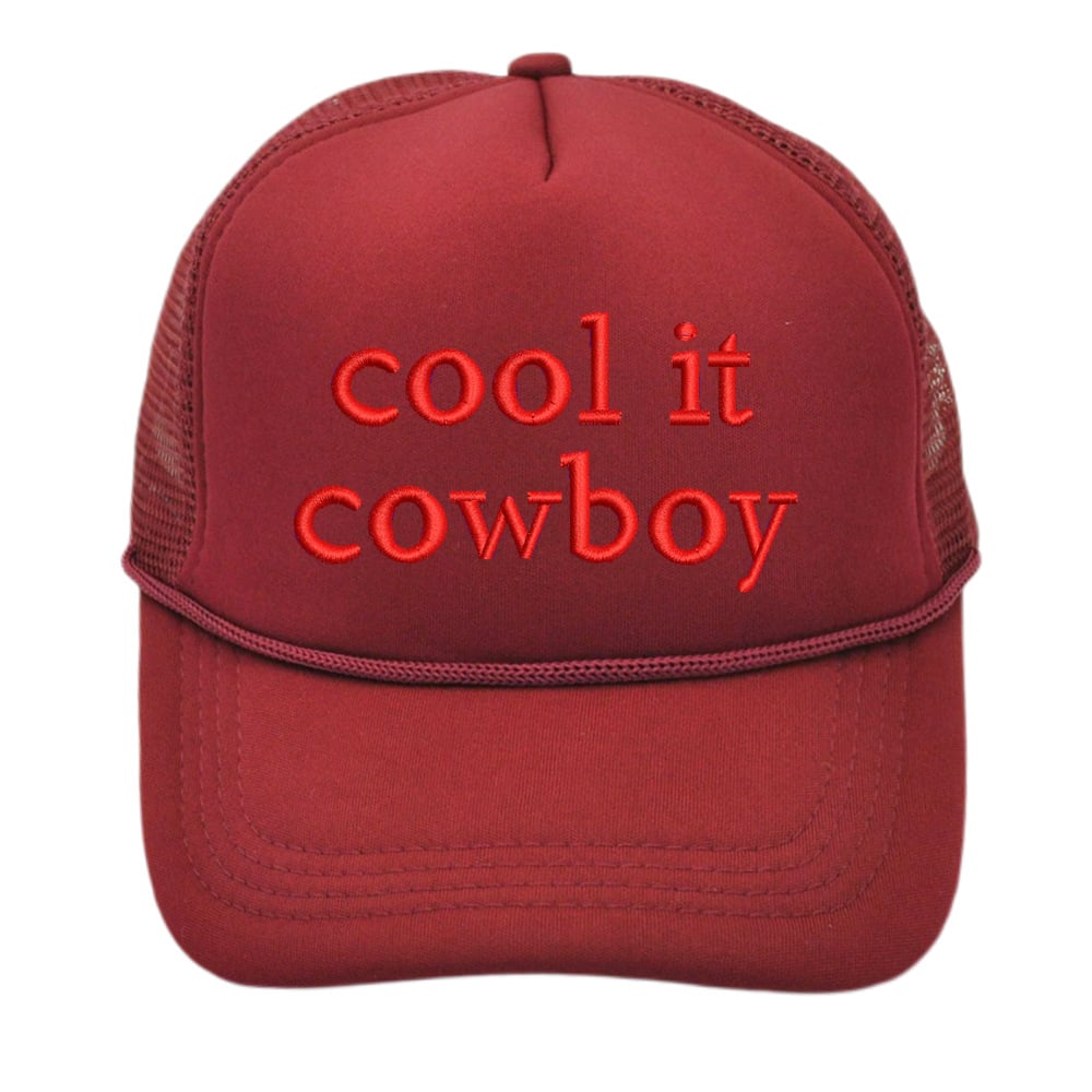 The Cool It Cowboy Trucker Cap