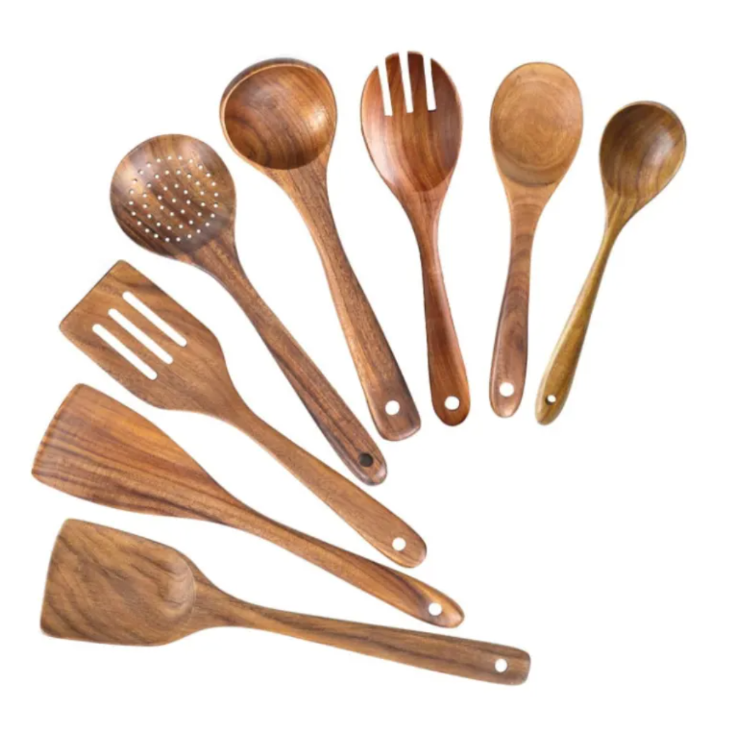 The Ranch House Acacia Utensil Set