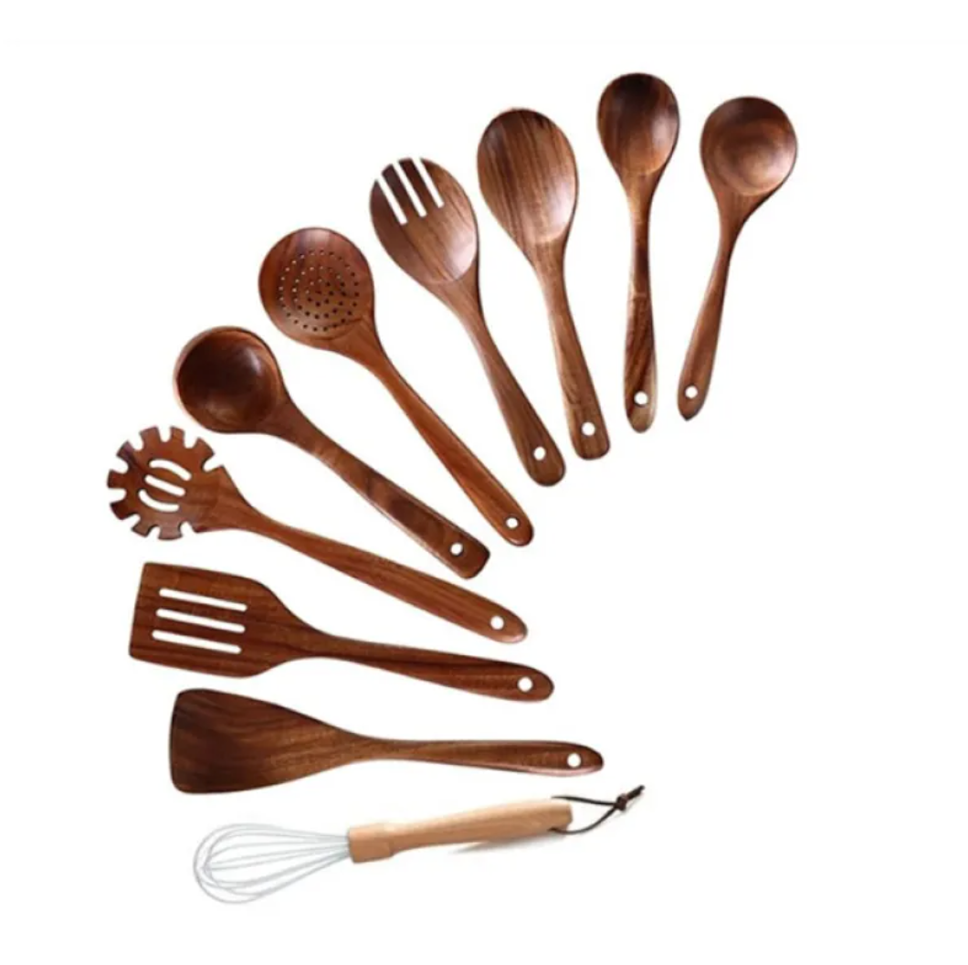 The Ranch House Acacia Utensil Set