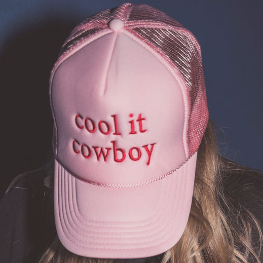 The Cool It Cowboy Trucker Cap