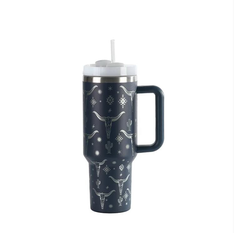 The Longhorn Insulated Travel Tumbler