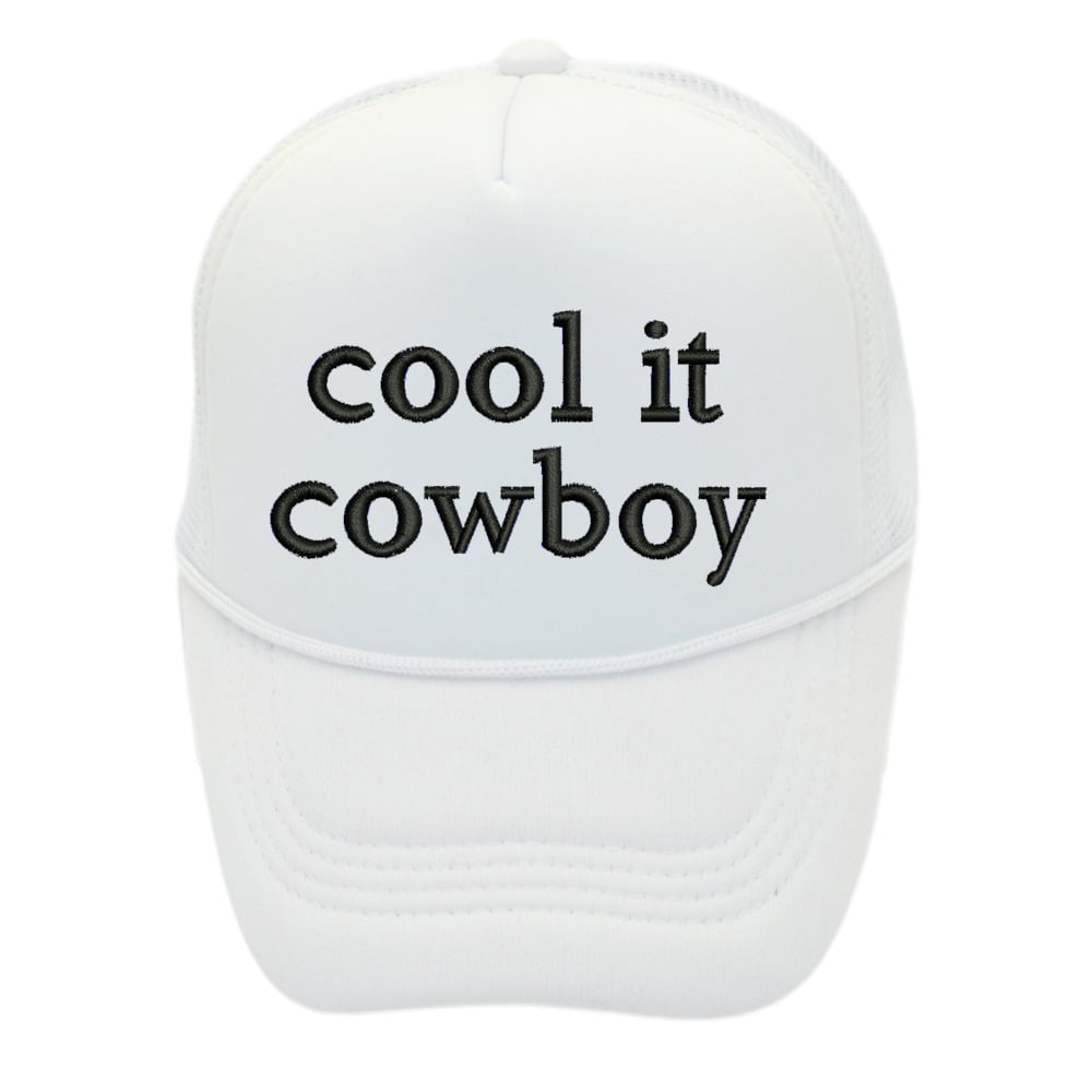 The Cool It Cowboy Trucker Cap