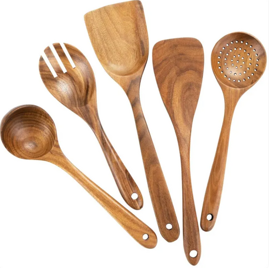 The Ranch House Acacia Utensil Set
