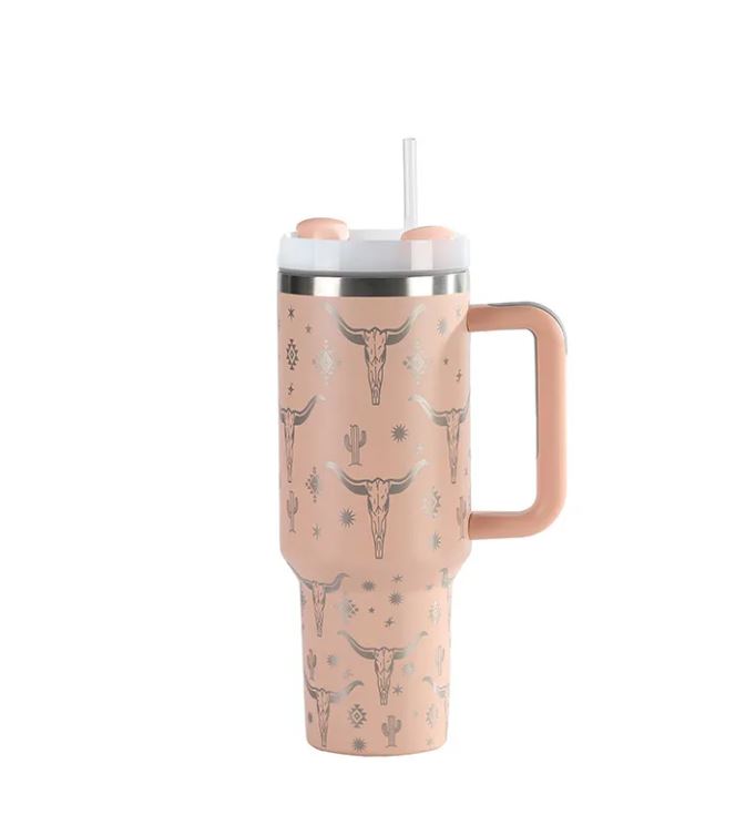 The Longhorn Insulated Travel Tumbler